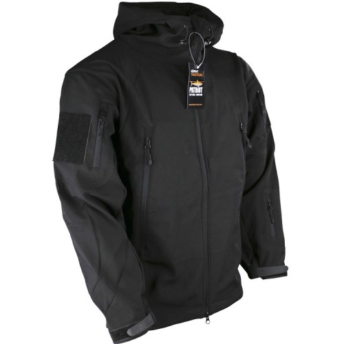 Kombat UK Patriot Soft Shell (BK), Engineered for performance and built to endure harsh conditions, the PATRIOT Tactical Soft Shell Jacket combines rugged functionality with everyday comfort